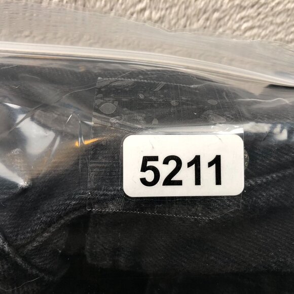 Arizona Mens Jeans Size 54 Loose Fit Straight Leg Black Denim Casual 100% Cotton - Picture 16 of 16